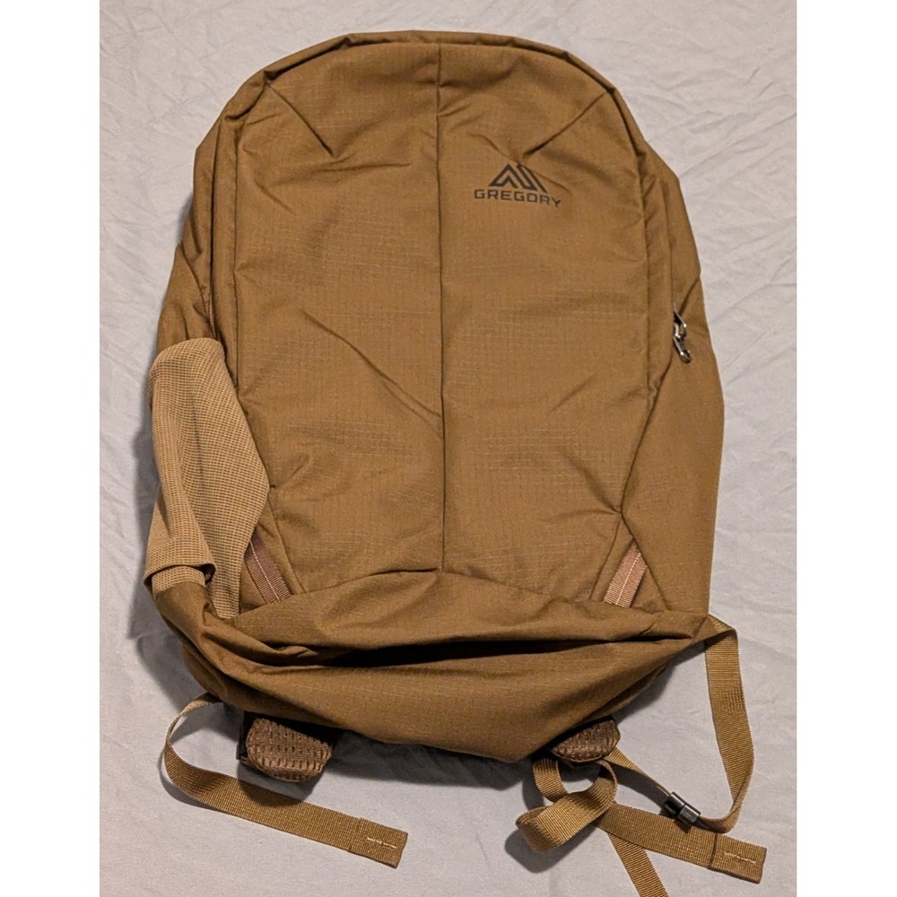 Gregory Rhune 22L Pack Coyote Brown Backpack Hiking Recycled Nylon Mens